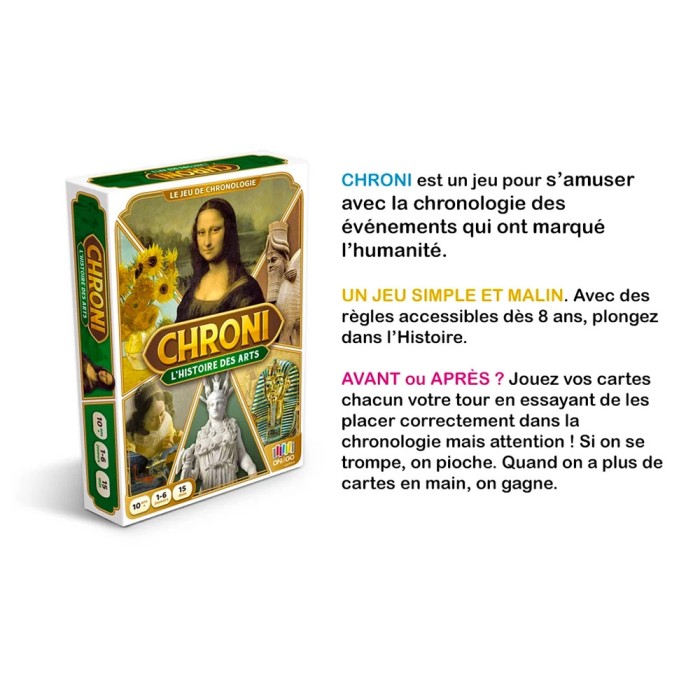 Chroni: Geschichte der Kunst (Französische Version)