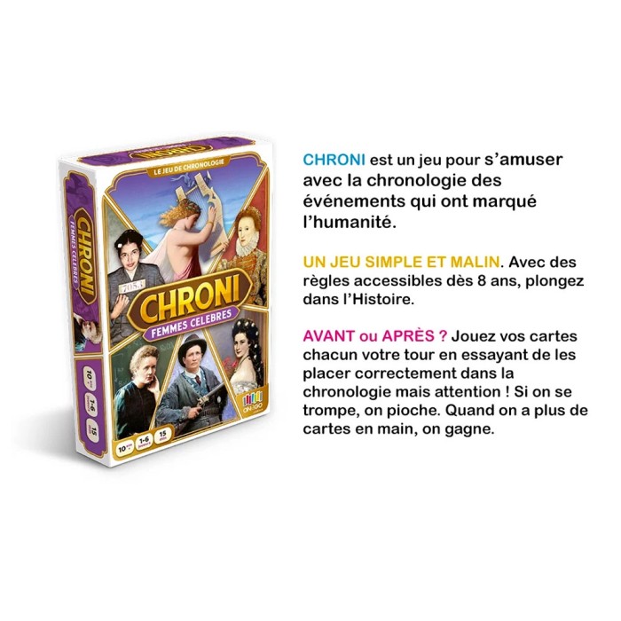 Chroni: Berühmte Frauen (Französische Version)