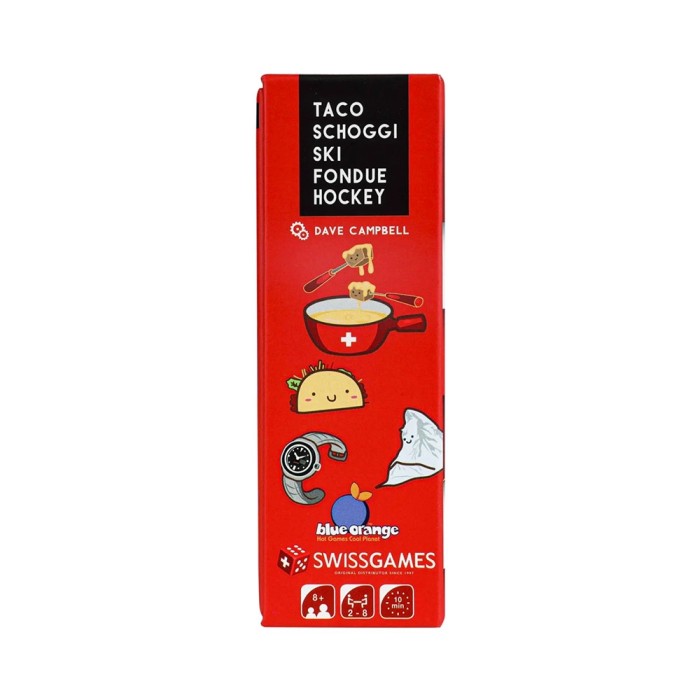 Taco Choco Ski Fondue Hockey (Versione FR-DE)