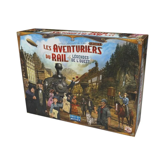 Les Aventuriers du Rail : Legacy (FR)
