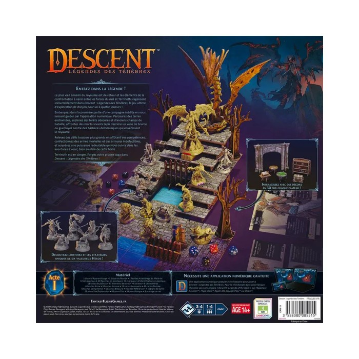 Descent: Legenden der Finsternis (Französische Version)
