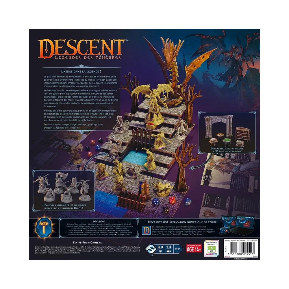 Descent: Legenden der Finsternis (Französische Version)