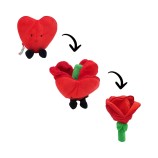 Flipetz: I Love You Plüschtier (Herz/Rosa Blume)