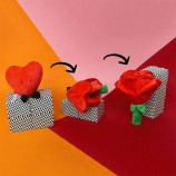 Flipetz: I Love You Plüschtier (Herz/Rosa Blume)