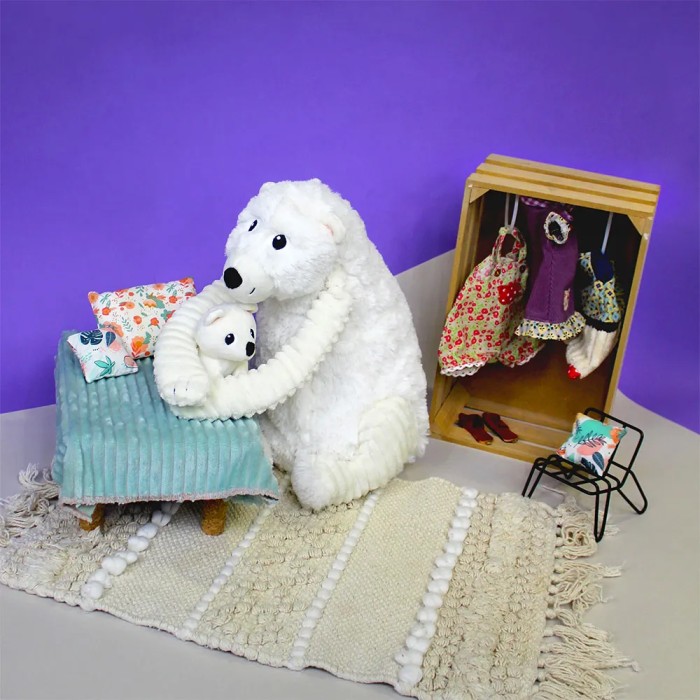 Ptipotos: Grobidou der Eisbär (Mama & Baby)