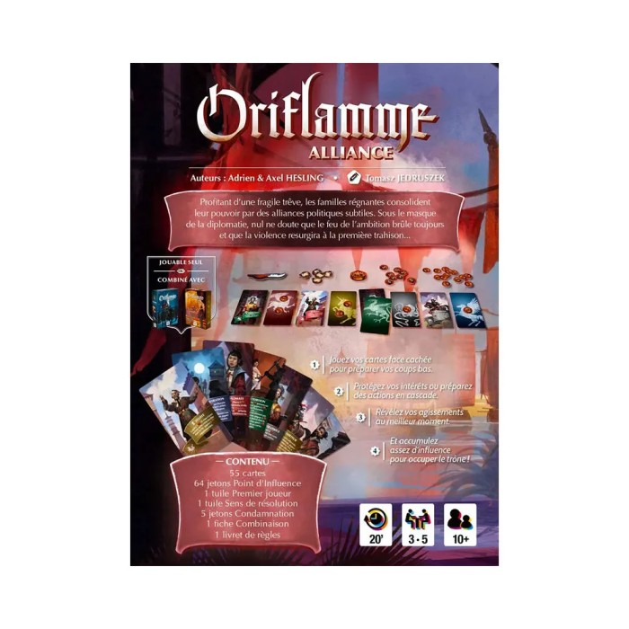 Oriflamme: Allianzen (Französische Version)