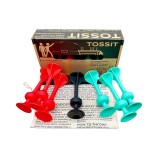 Tossit Rot-Cyan Spiel-Set (Französische Version)