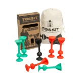 Tossit Rot-Cyan Spiel-Set (Französische Version)