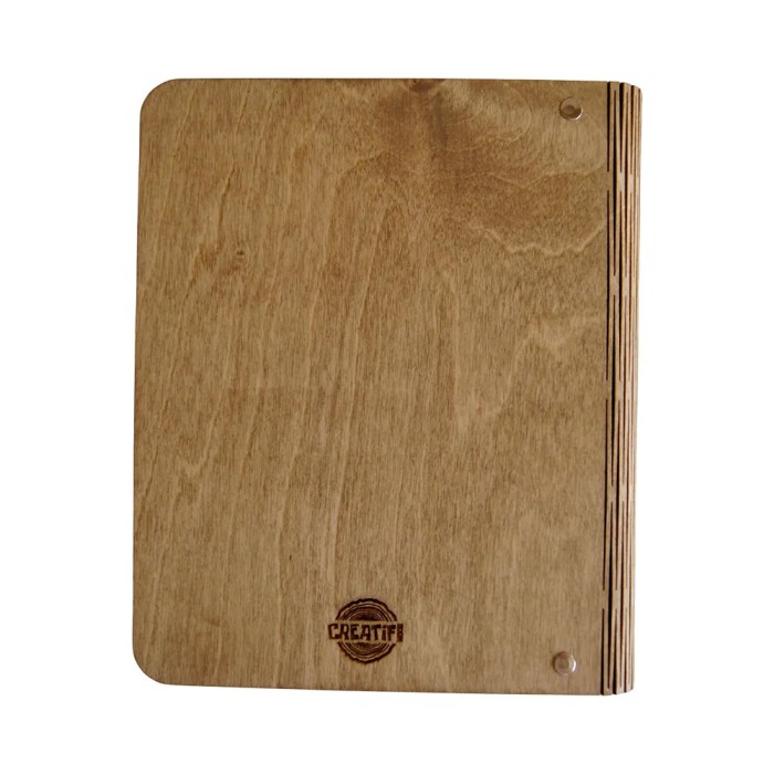 Carnet Bois Dragon (100 feuilles)