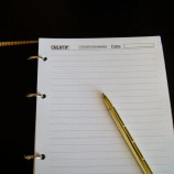 Carnet Bois Licorne (100 feuilles)