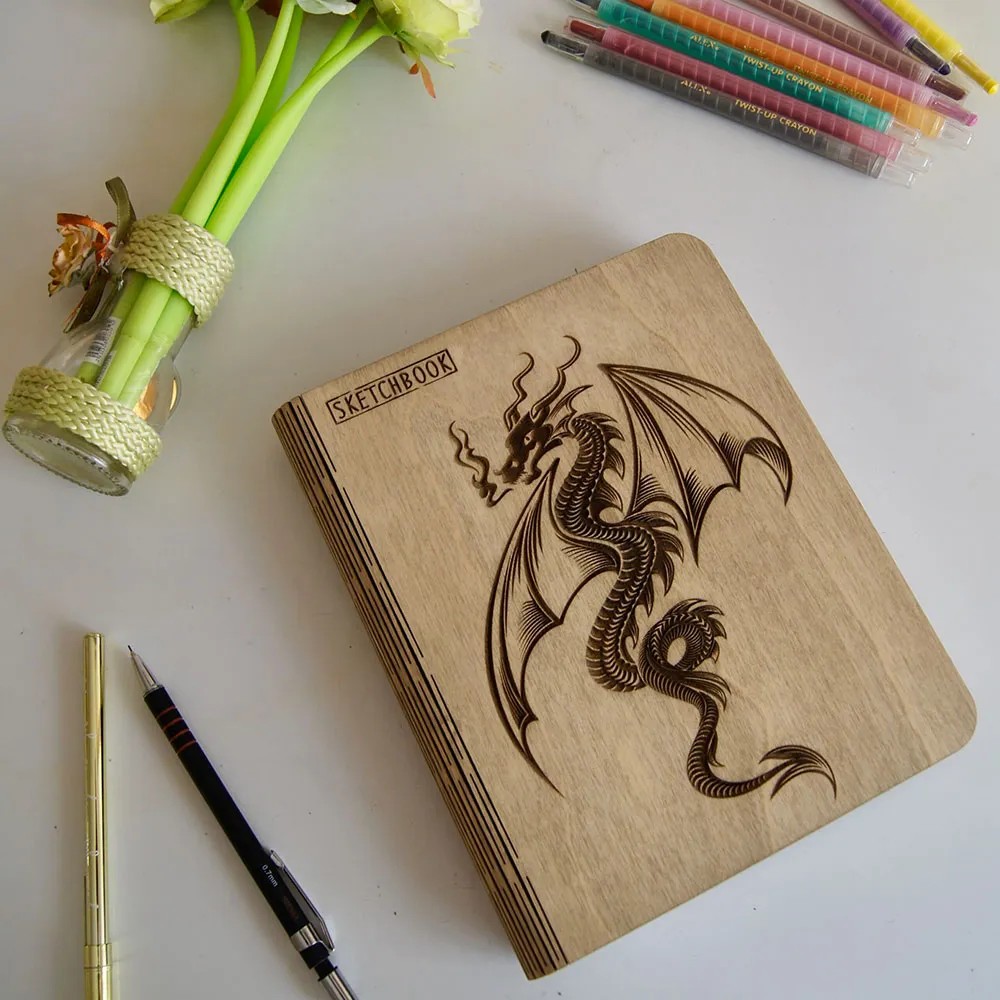 Sketchbook Bois Dragon (50 feuilles)