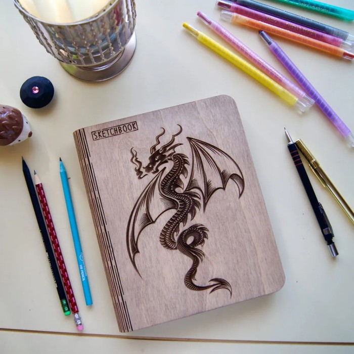 Sketchbook Bois Dragon (50 feuilles)