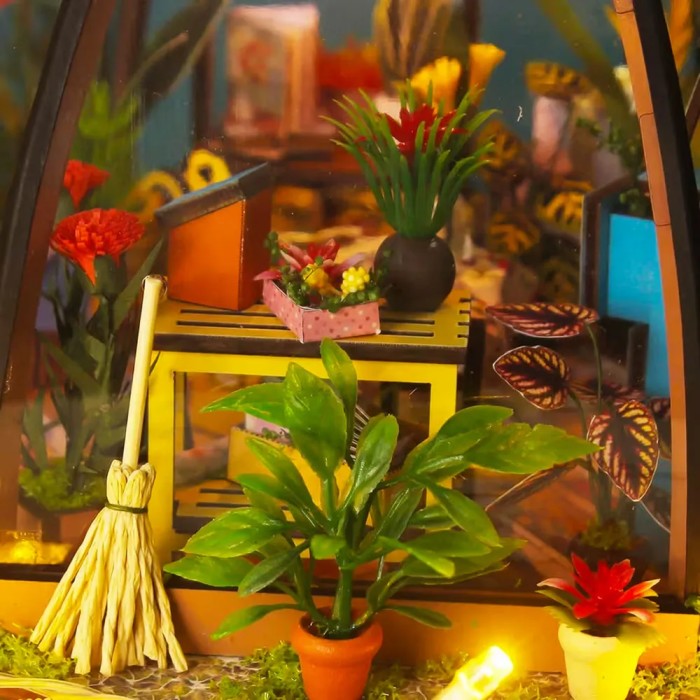 Booknook: Schöne Pergola (Fortgeschrittene Bastelset)