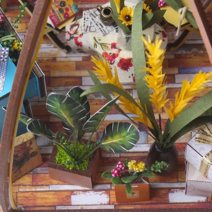 Booknook: Schöne Pergola (Fortgeschrittene Bastelset)