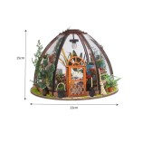 Booknook: Schöne Pergola (Fortgeschrittene Bastelset)