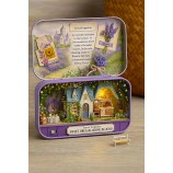 Booknook: Lavendel-Box (Anfänger Bastelset)