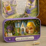 Booknook: Lavendel-Box (Anfänger Bastelset)