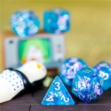 7er-Set Harzwürfel: Frühlings-Inlay