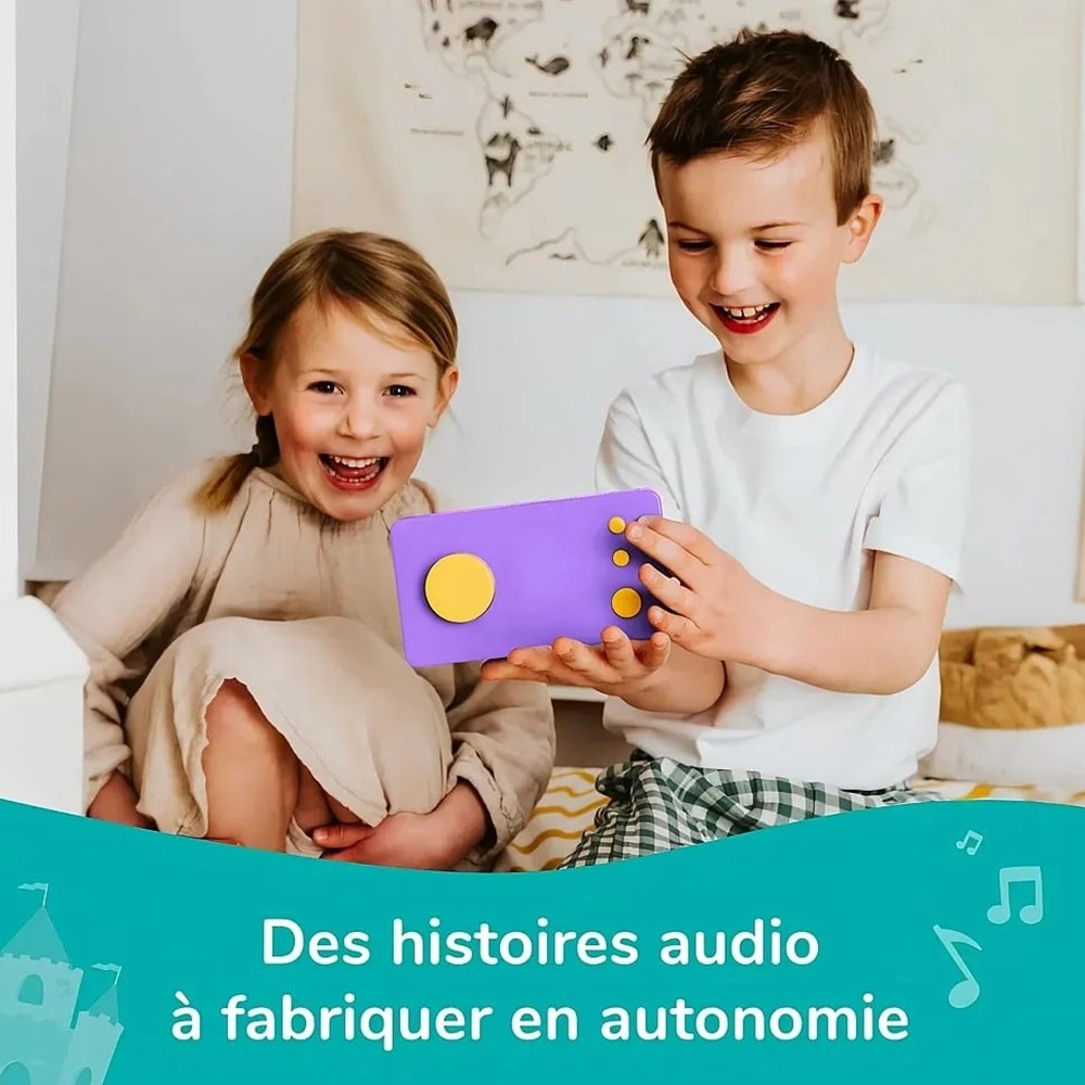 Lunii - Meine Hörspielwerkstatt WiFi Lila (FR Version)