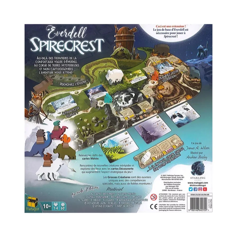 Everdell: Spirecrest Erweiterung (Französische Version)