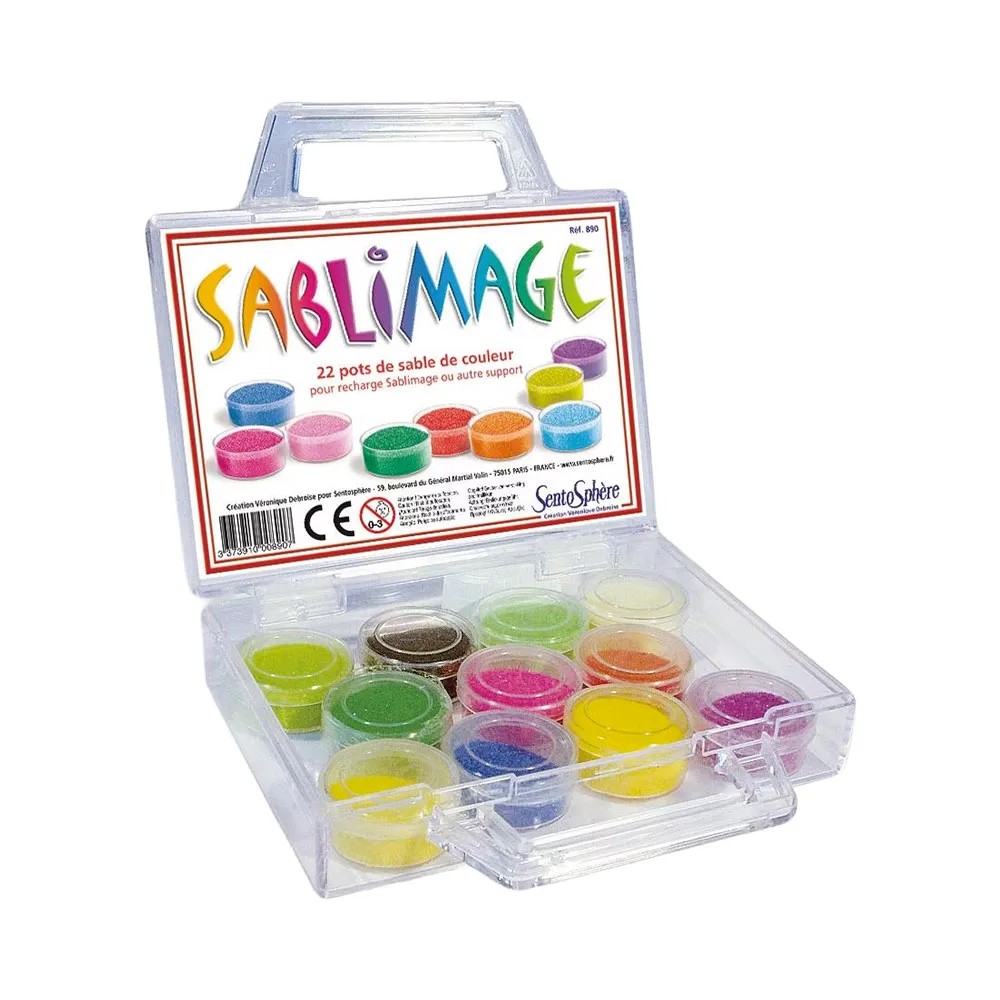 Sablimage Nachfüllpackung: 18 Sandtöpfe