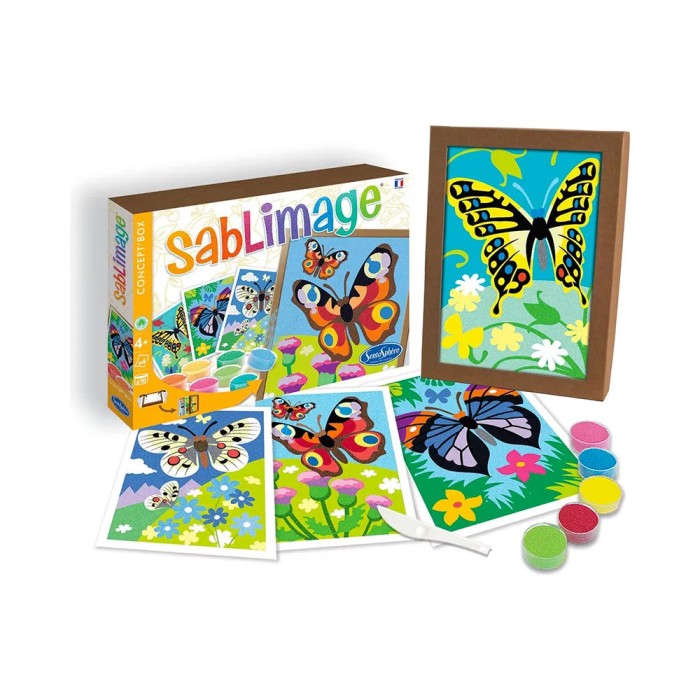 Sablimage : Papillons