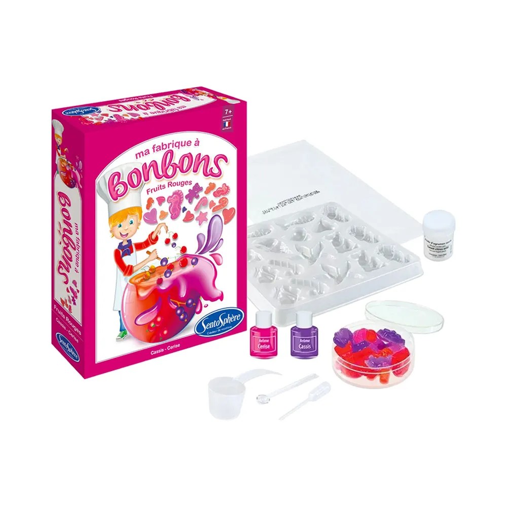 Mini-Bonbonfabrik: Rote Früchte