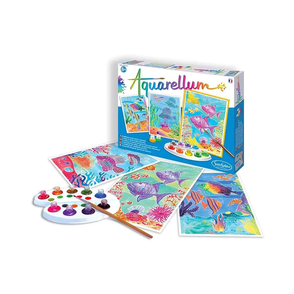 Aquarellum GM : Fonds Coralliens