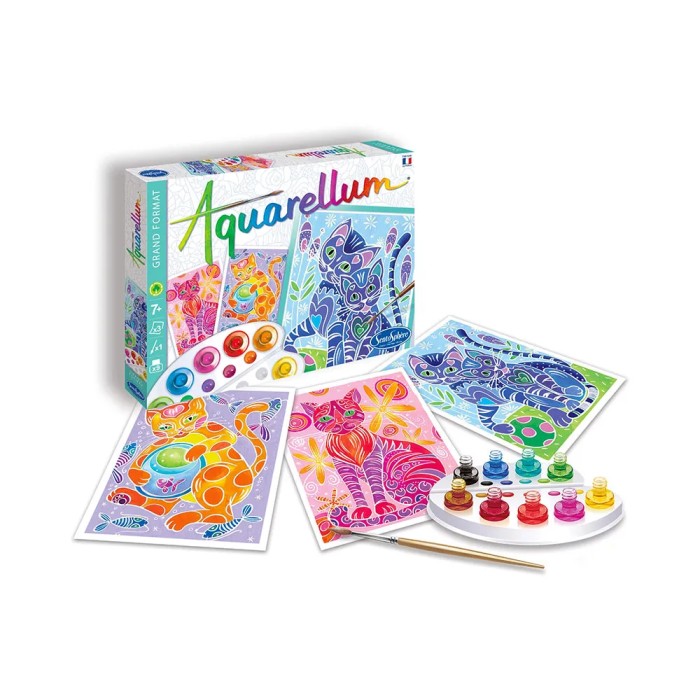 Aquarellum GM : Chats