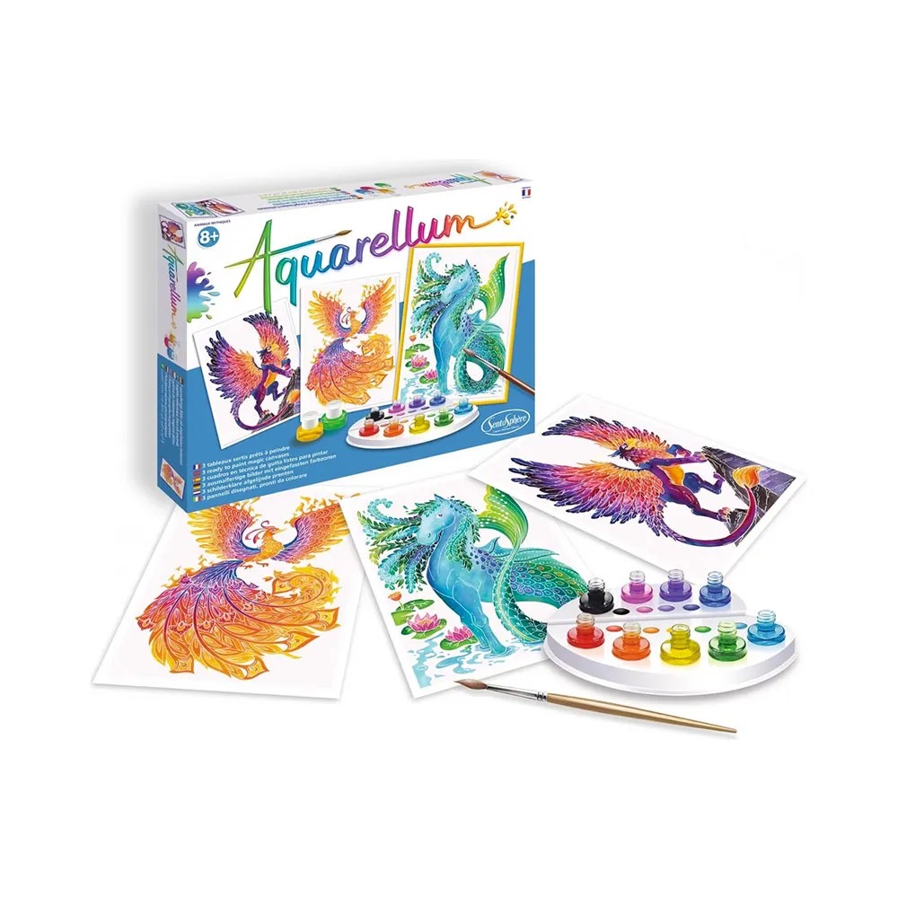 Aquarellum GM : Animaux Mythiques