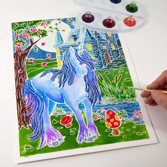 Aquarellum Phospho: Einhörner