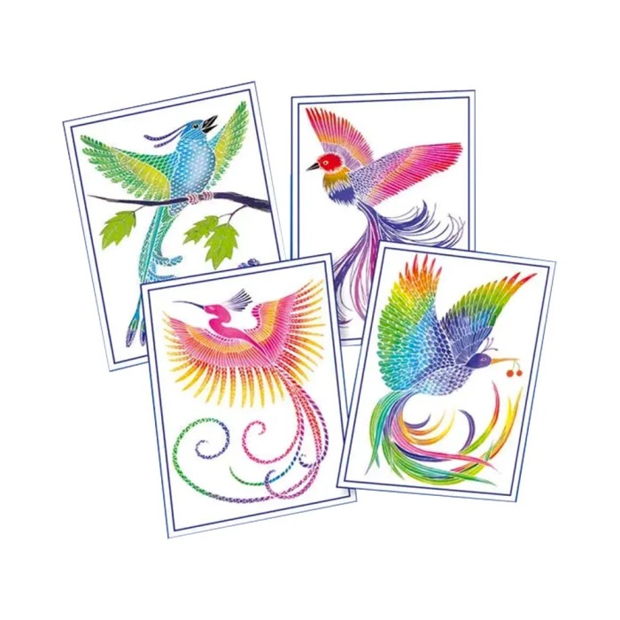 Aquarellum Junior Nachfüllpackung: Paradiesvögel