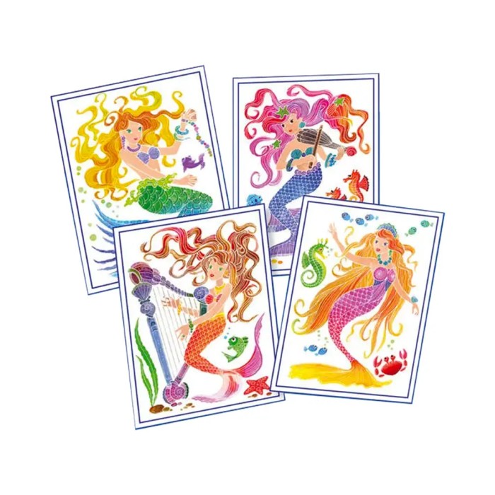 Aquarellum Junior Nachfüllpackung: Meerjungfrauen