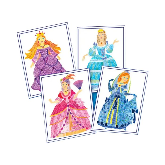 Aquarellum Junior Nachfüllpackung: Prinzessinnen