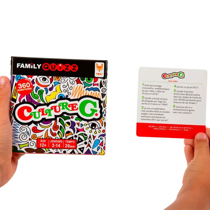 Family Quizz : Culture G