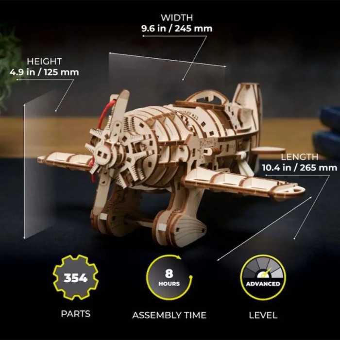 Avion Mad Hornet 354 pcs Maquette