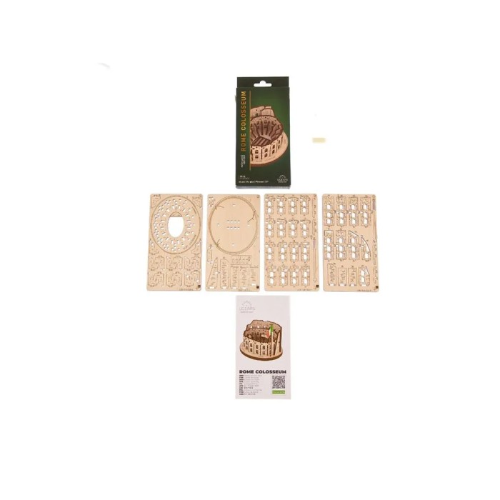 Ugears Römisches Kolosseum 63 Teile 3D-Holzpuzzle