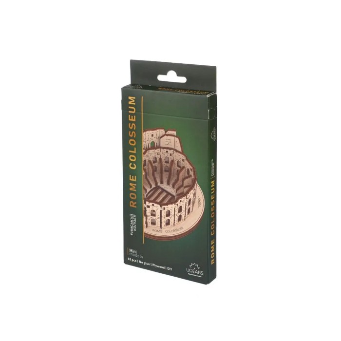 Ugears Römisches Kolosseum 63 Teile 3D-Holzpuzzle