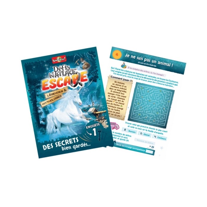 Nature Challenge Escape: Mythen & Legenden (Französische Version)