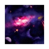 Galaxie-Spielmatte (Größe 3 - 92x92cm)
