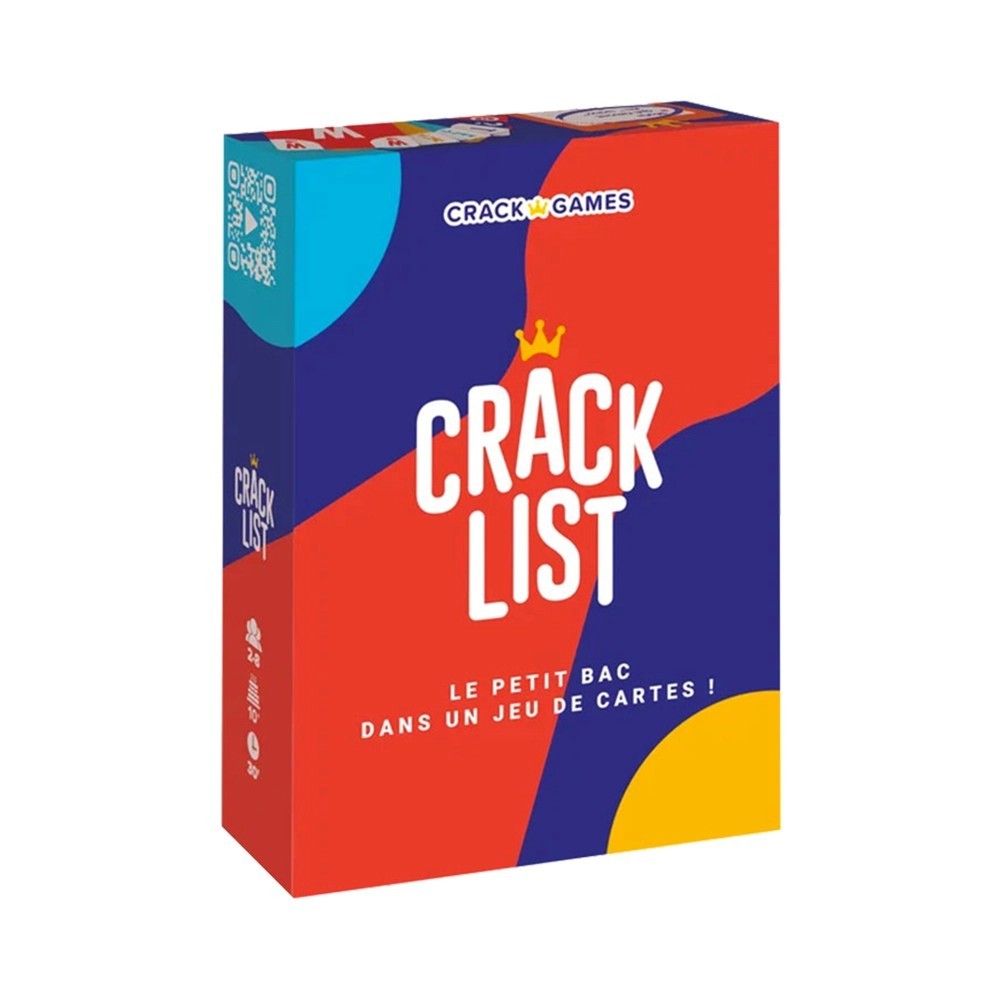 Crack List (FR) - The Petit Bac Card Game