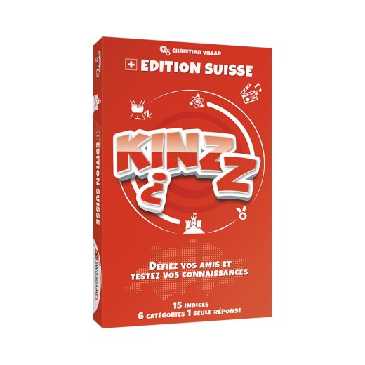 KINZZ Swiss Edition (FR) - Swiss Quiz & Riddle Game | L'Astuce