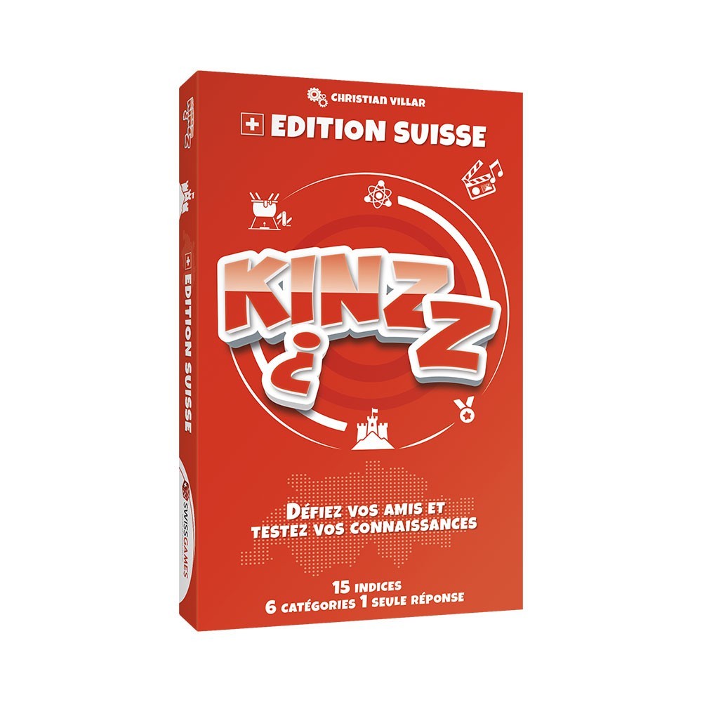KINZZ Schweizer Ausgabe (FR) - Schweiz Quiz & Rätselspiel | L'Astuce