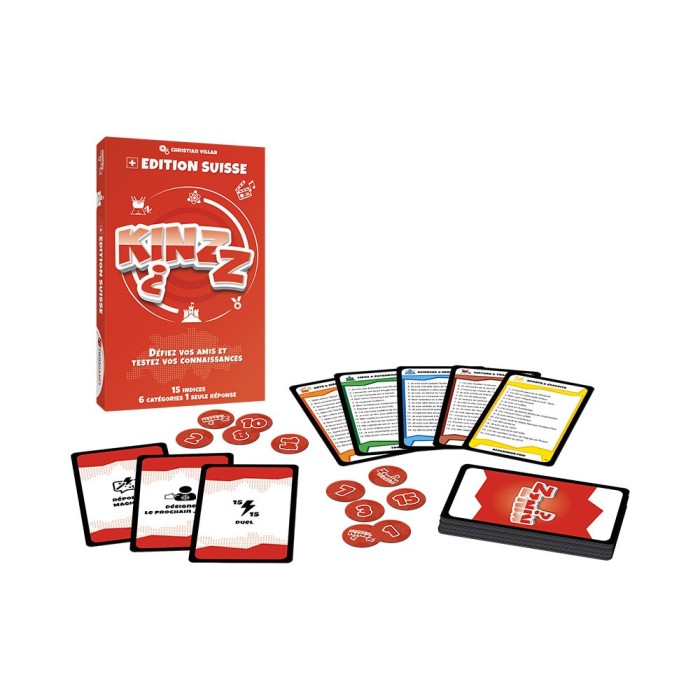 KINZZ Edizione Svizzera (FR) - Quiz & Indovinelli sulla Svizzera | L'Astuce