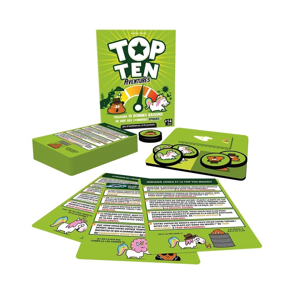 Top Ten Aventures (Französische Version)