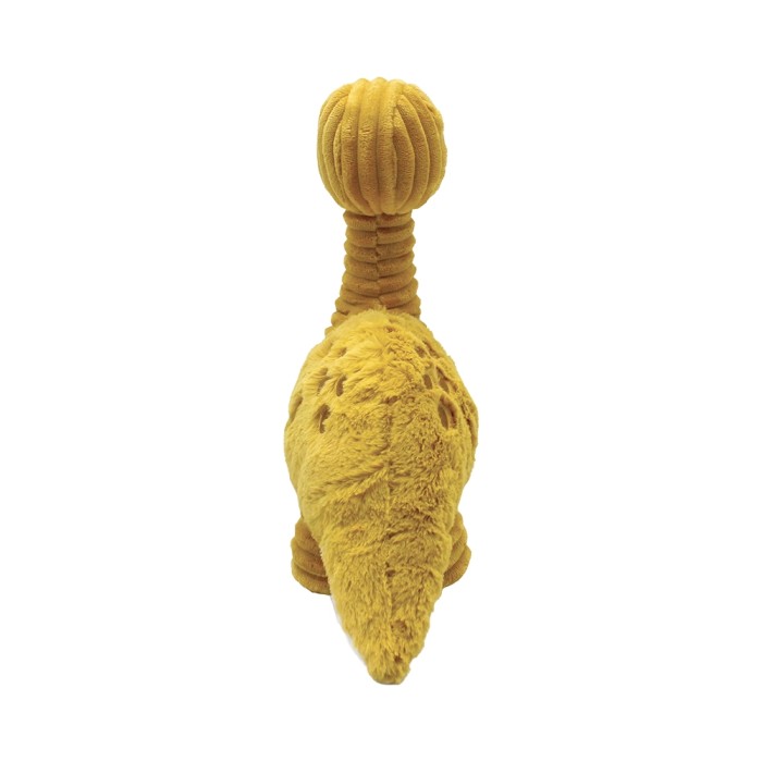 Diplodocus Plush Mum & Baby Mustard