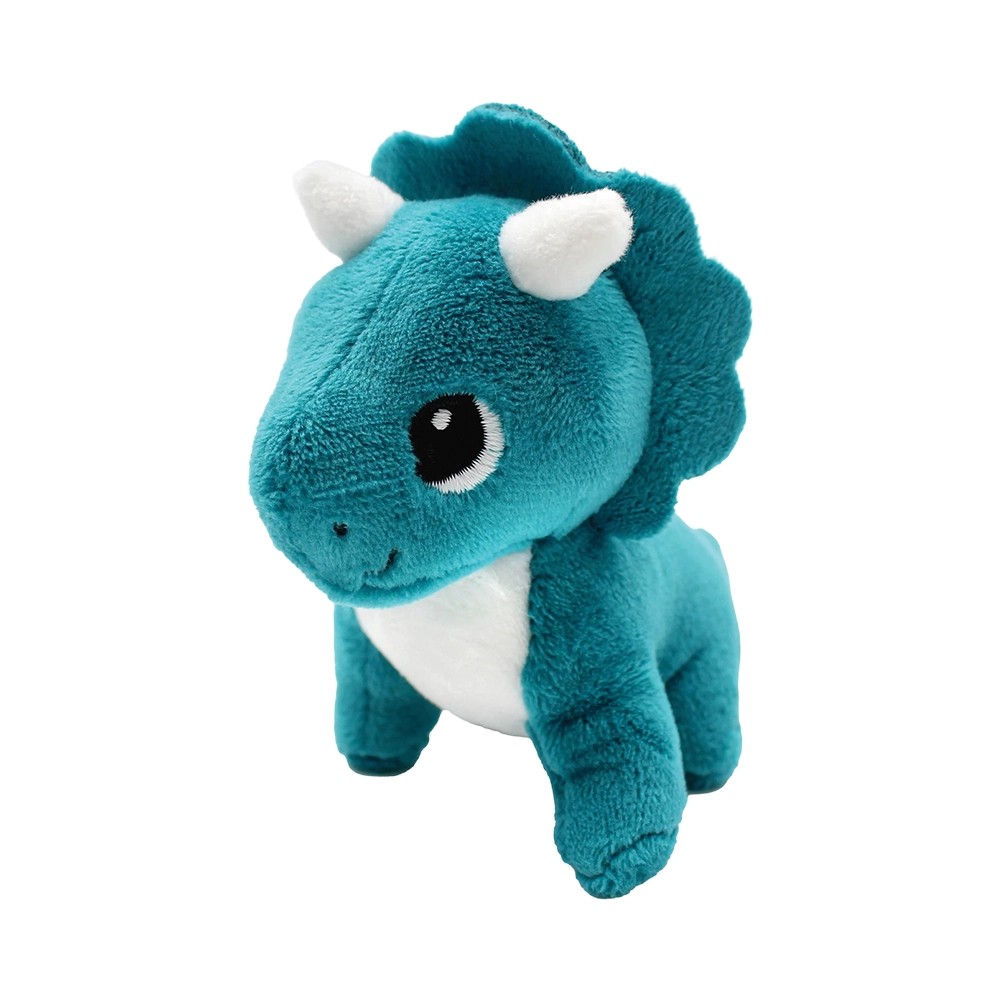 Kuscheltier Triceratops Mama & Baby Blau