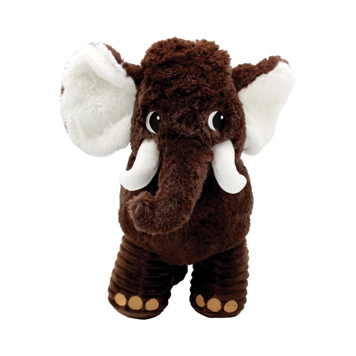 Mammoth Plush Dad & Baby Chocolate