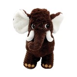 Peluche Mammut Papà & Cucciolo Cioccolato