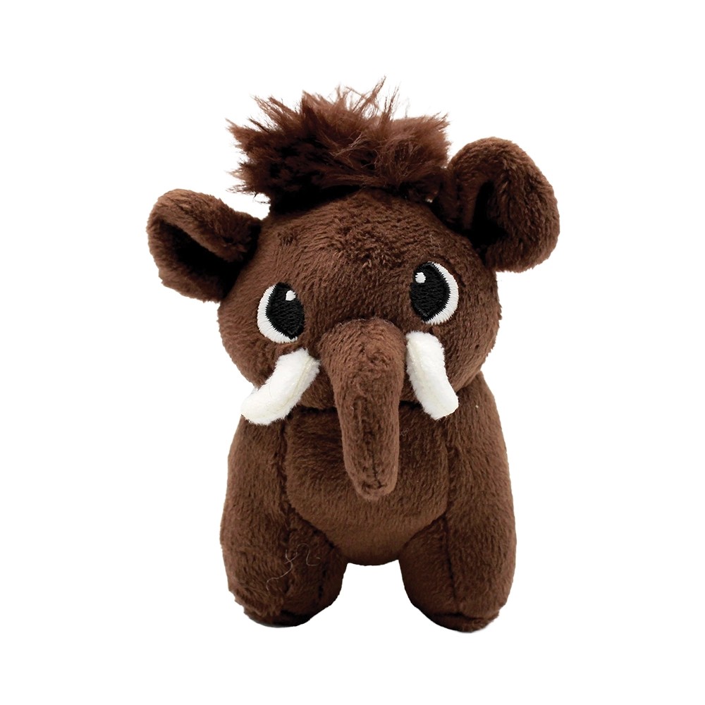 Mammoth Plush Dad & Baby Chocolate